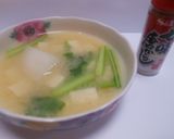 かぶと豆腐のお味噌汁作り方2写真