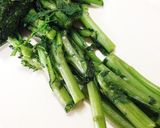 春菊の胡麻酢味噌和え作り方2写真