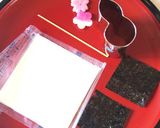 お花見おにぎり♡花籠盛り作り方9写真