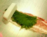 豚薄切り肉の☆すぐ食べられるハンペン巻き作り方2写真