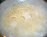 簡単♪カルボナーラ作り方1写真