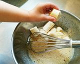 簡単バナナココアケーキ☆作り方1写真