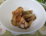 お酢でさっぱり鶏とネギ作り方5写真