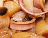 缶詰で簡単手抜き♪大根とイカの煮物♪作り方7写真