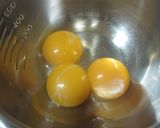 春の香り♪よもぎシフォンケーキ作り方1写真