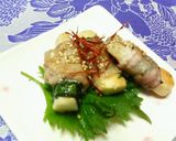 豚薄切り肉の☆すぐ食べられるハンペン巻き作り方5写真