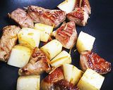 ＊豚肉と大根＊甜麺醤煮作り方3写真