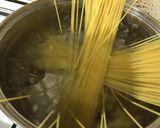 簡単☆ホタテと空豆のパスタ作り方2写真