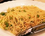 簡単☆ホタテと空豆のパスタ作り方6写真