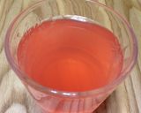 アイスを溶かして・・・イチゴカクテル作り方2写真