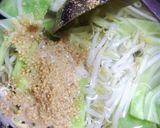 超簡単！キャベツともやしのゴマ塩スープ作り方3写真