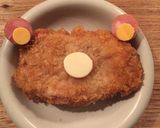 キャラ弁に＊カツやフライでリラックマ＊作り方2写真