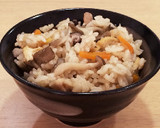 優しい味♡簡単☆きのこの炊き込みご飯作り方7写真