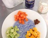 ヘルシー簡単☆コロコロお野菜のリゾット風作り方1写真