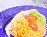 巻く手間なし！目玉焼きのせチキンライス♪作り方9写真