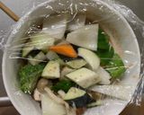 肉無チクワクリーミーオイピリ辛味野菜炒め作り方12写真