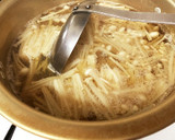 簡単★えのきのお味噌汁作り方6写真