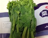 菜の花の酢味噌和え　簡単作り方1写真