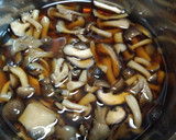 揚げ鶏のきのこみぞれ(大根おろし)あん作り方4写真
