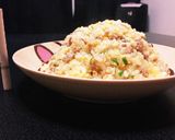 ズボラ豚ひき肉の炒飯もどきヽ(°ㅁ°)ﾉ作り方3写真