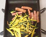 マヨポン温サラダ☆かぼちゃ人参キャベツ肉作り方3写真
