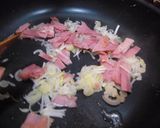 春キャベツとベーコンのふわ卵チャーハン♪作り方4写真