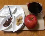 真空調理♪りんごの赤ワイン煮作り方1写真