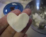 バレンタインに♡ハートの白玉だんご♡作り方4写真