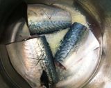 圧力鍋で、さばの味噌煮作り方2写真