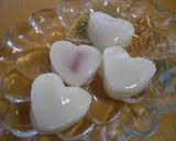 バレンタインに♡ハートの白玉だんご♡作り方6写真