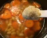 豆と人参のグラッセ作り方6写真