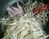 ベーコンきんぴら作り方4写真