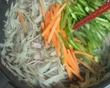 ベーコンきんぴら作り方5写真