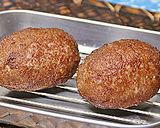 焼き縮みが少ない ☆ スコッチエッグ作り方5写真