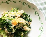 のらぼう菜のシーチキンマヨ和え作り方4写真