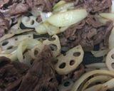 牛肉と冷凍野菜でこってり炒め作り方6写真