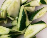 キュウリと干しえびのイタリアン風作り方1写真