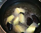 なすとベーコンの卵とじ炒め作り方3写真