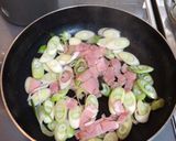 なすとベーコンの卵とじ炒め作り方5写真