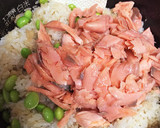 鮭と枝豆の混ぜご飯作り方4写真