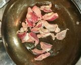 砂ずりと水菜の和風パスタ作り方5写真