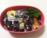 キャラ弁・セカオワのり弁・銀河列車作り方13写真