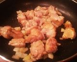 鶏とキャベツとチーズのパスタ作り方3写真