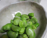 そら豆と海老のゴママヨネーズ和え作り方2写真