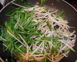 豚トロニラもやし炒め作り方5写真