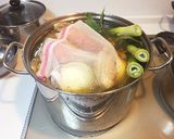 本格自家製煮干醤油清湯ラーメン作り方15写真