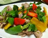 野菜炒めバランスお弁当。作り方1写真