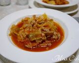 春キャベツと豚肉のトマト煮作り方7写真