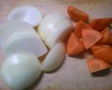 隠し味にトマトジュースの　ビーフシチュー作り方1写真
