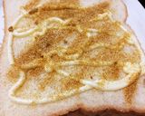 カレーパウダーで♡チーズトースト作り方1写真
